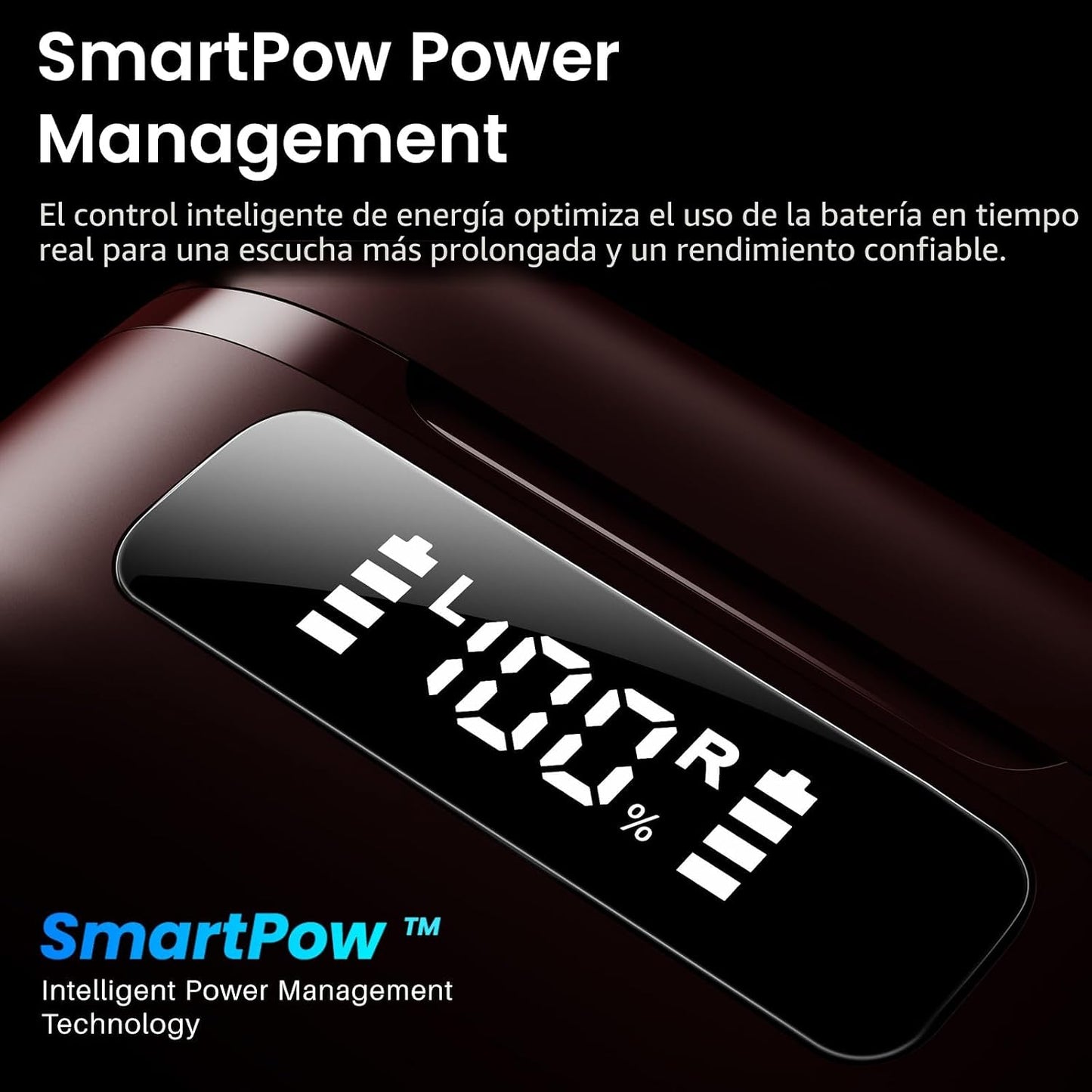 TOZO NC9 Auriculares inalámbricos híbridos con cancelación activa d...