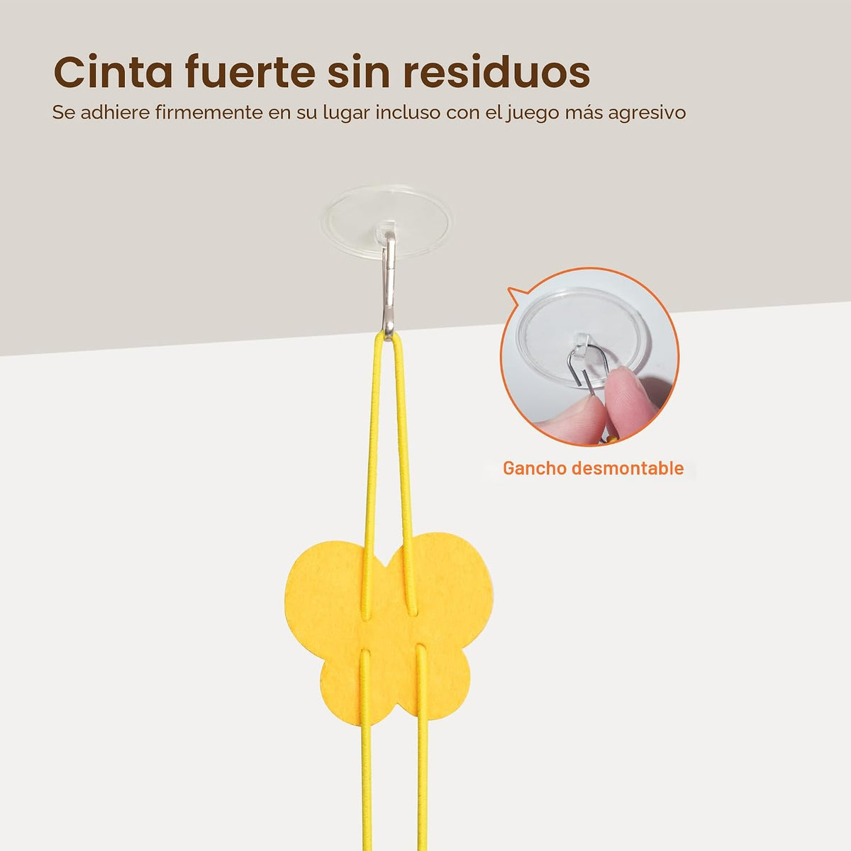 Potaroma Juguetes Interactivos de Plumas para Gatos 5 Piezas, Tease...