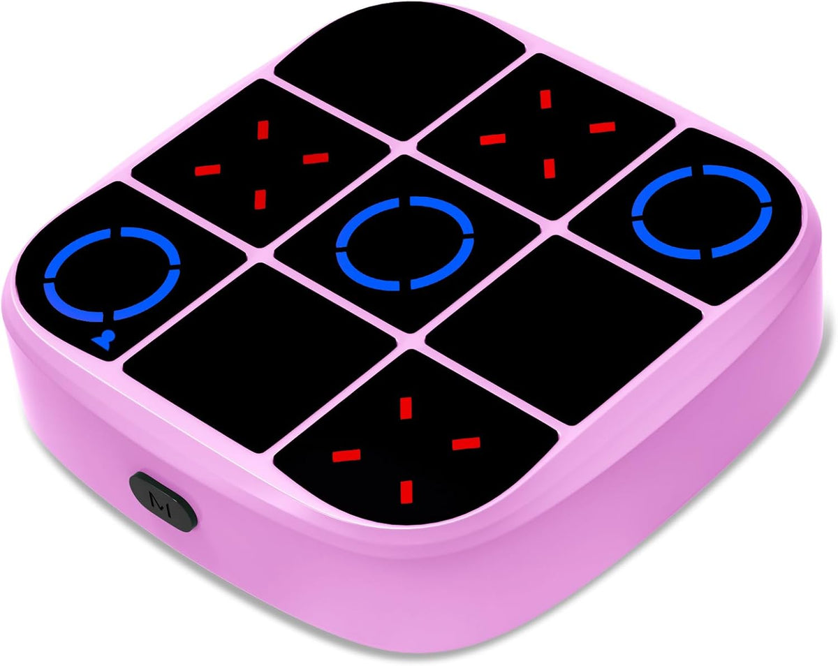 Juego de Tic-Tac-Toe Bolt, consola de juegos de rompecabezas portát...
