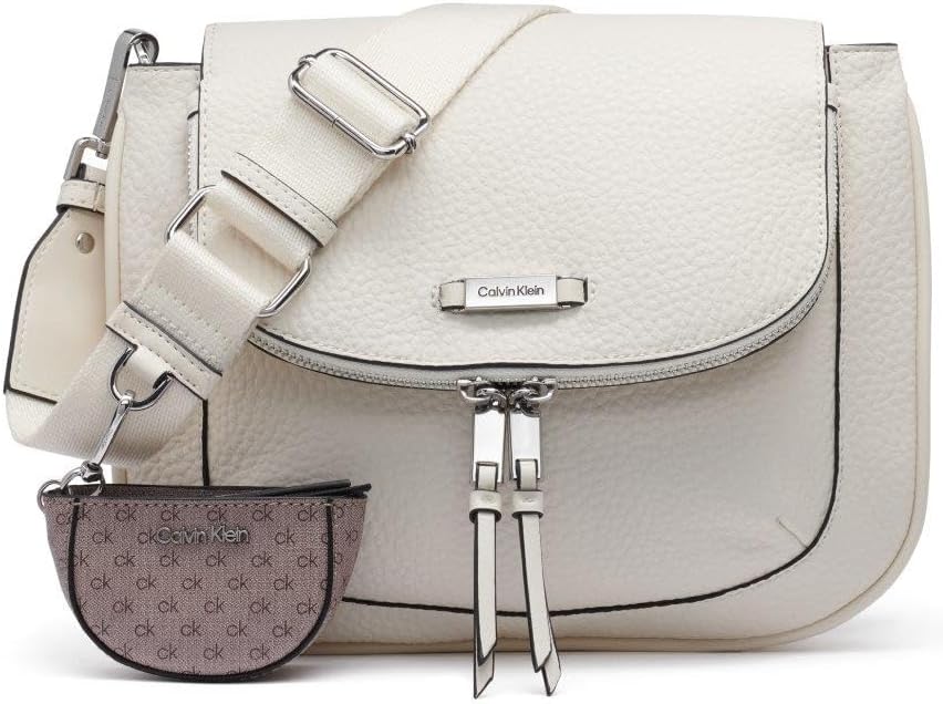 Calvin Klein Zulle Flap Organizational Messenger para mujer