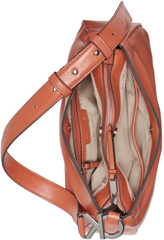 Calvin Klein Tina Top - Bolso de hombro con cremallera para mujer