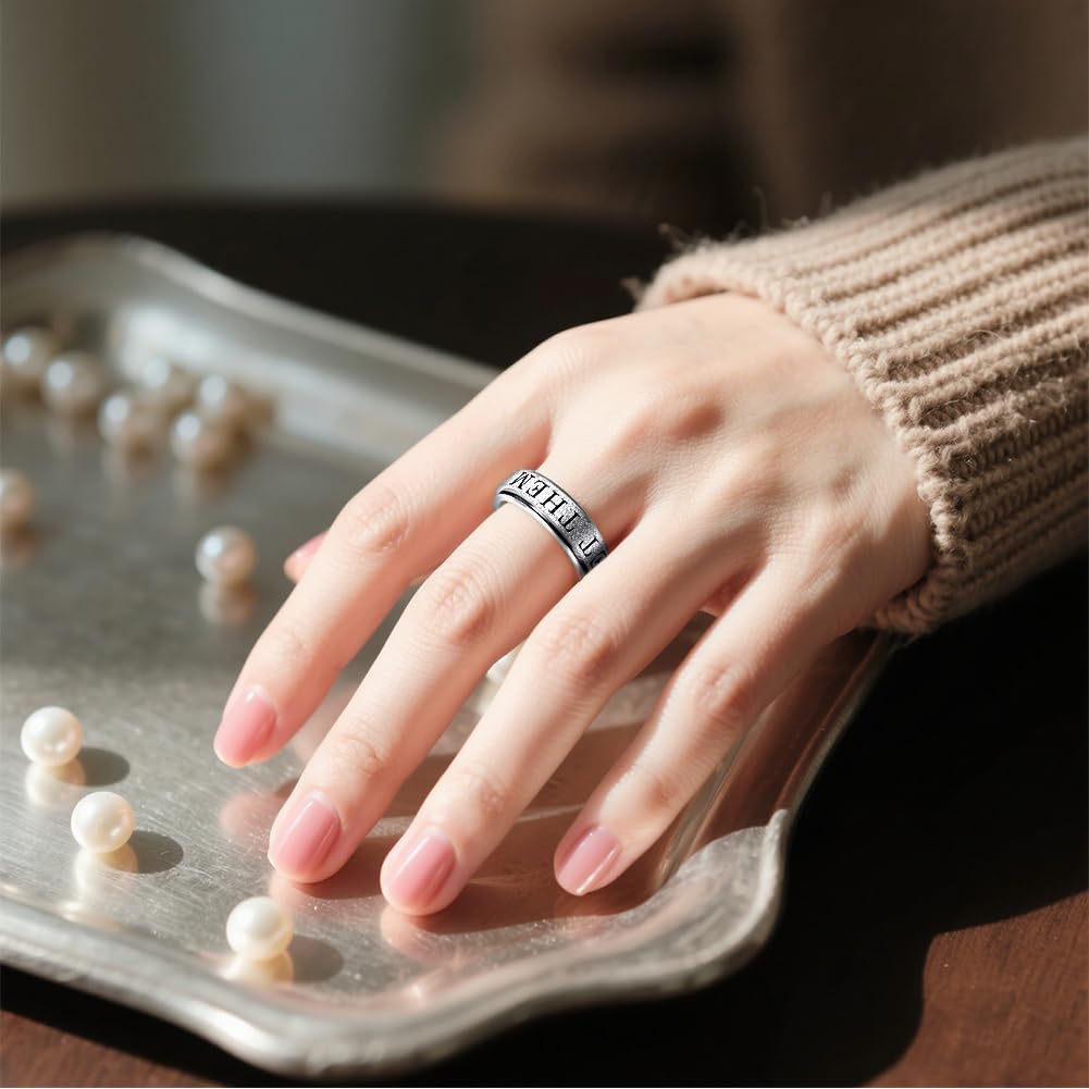 Anillos de ansiedad para adultos OreilleStar: Spinner lindo para mu...