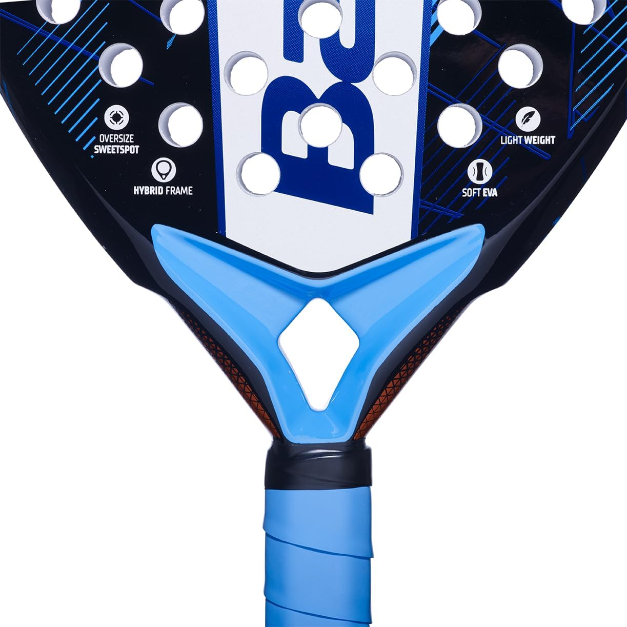 Babolat Air Origin - Pala de pádel (negro\/azul)