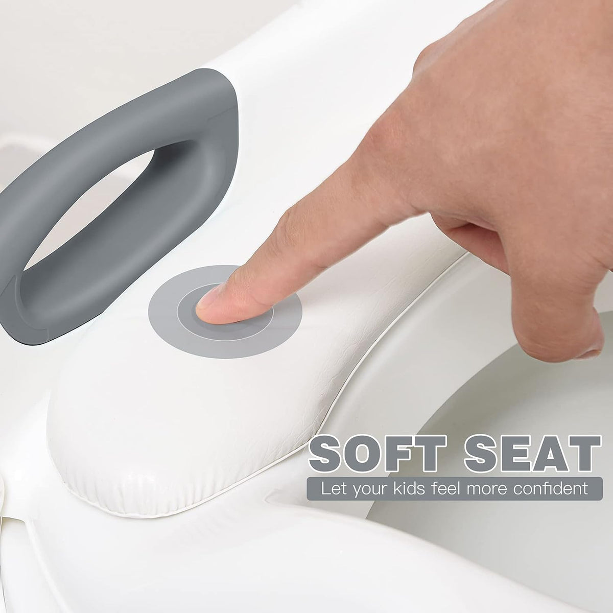 Inodoro de entrenamiento para ir al baño para niños pequeños, asien...