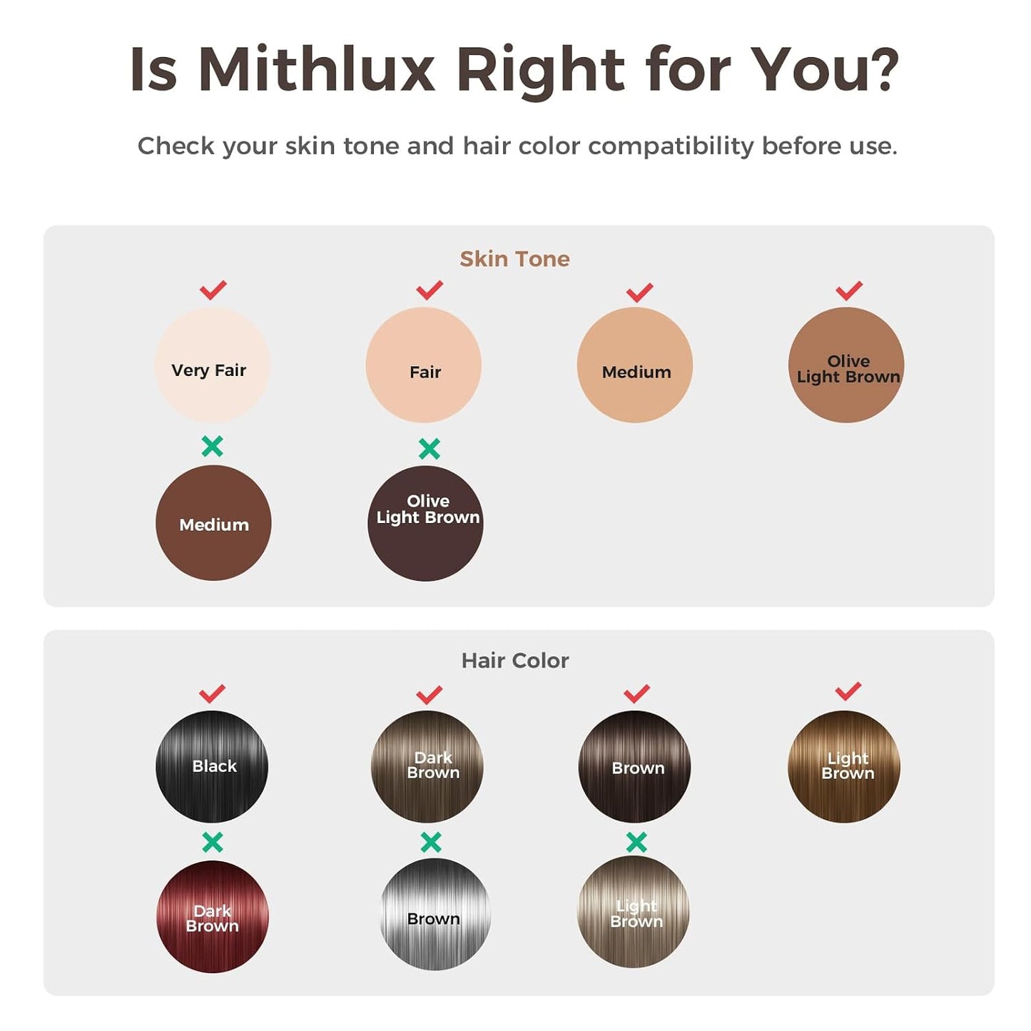 Dispositivo de depilación láser Mithlux para mujeres, IPL con enfri...