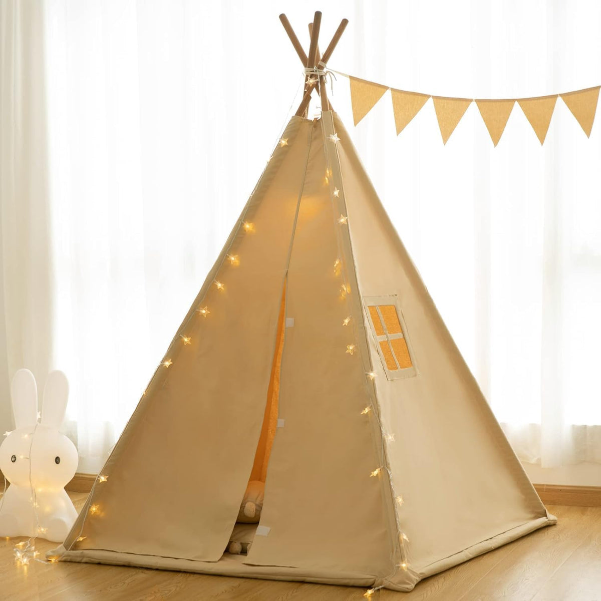 RongFa Tienda de campaña tipi para niños - Tienda de campaña portát...