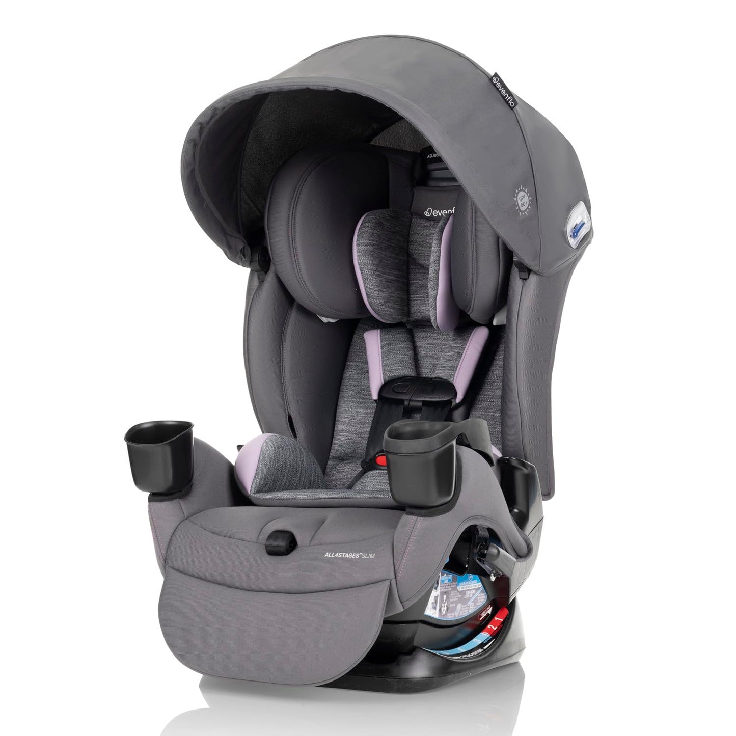 Evenflo All4Stages Slim Plus Canopy Asiento convertible 4 en 1 para...