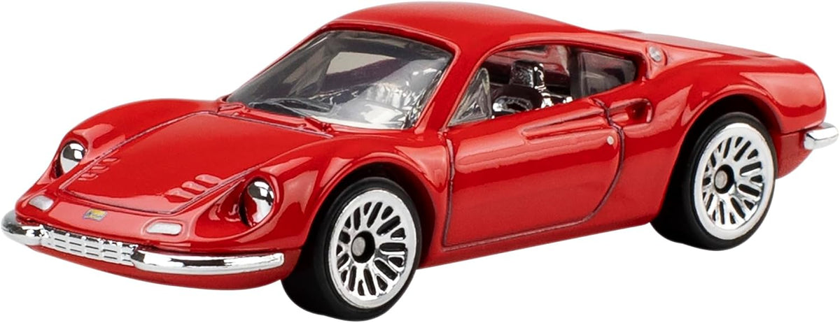 Hot Wheels Toy Ferrari Cars, 5 unidades fundidas a presión a escala...