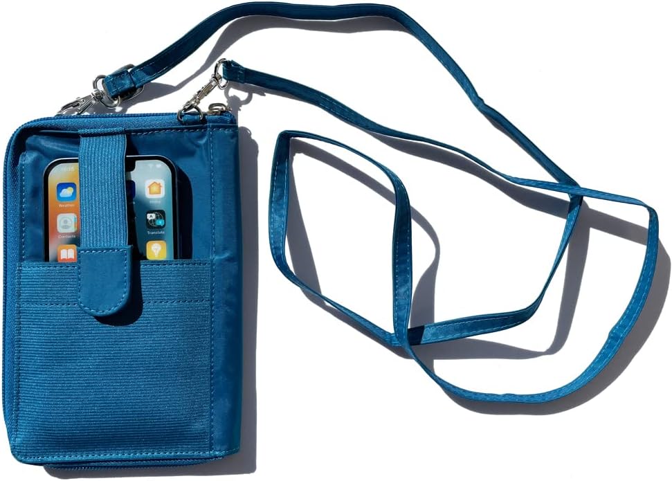 CARTERA DE TELÉFONO CRUZADO CAMBRIDGE CON BLOQUEO RFID | RFID BLOCKING