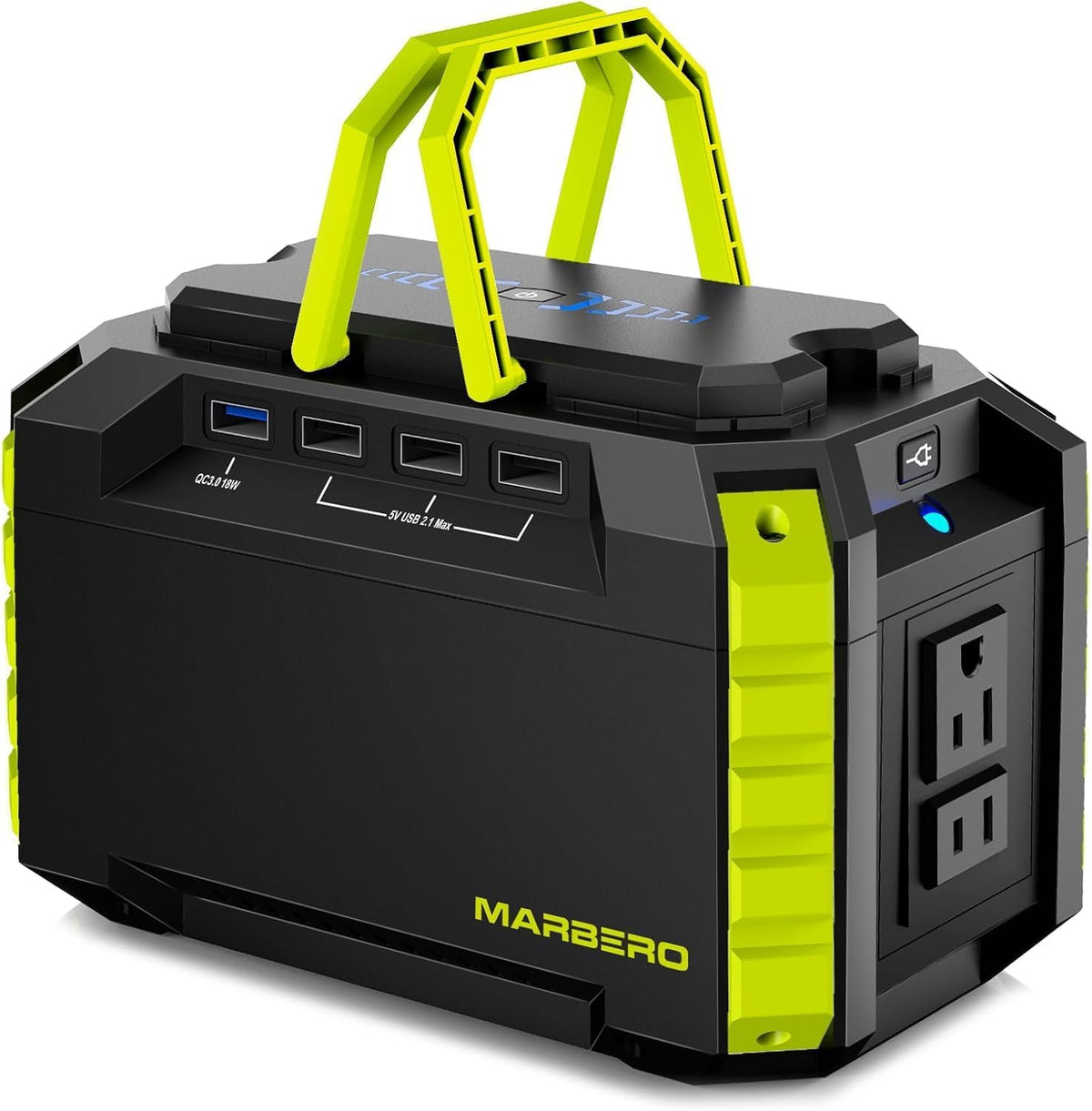 MARBERO Estación de energía portátil de 150 Wh, generador solar par...
