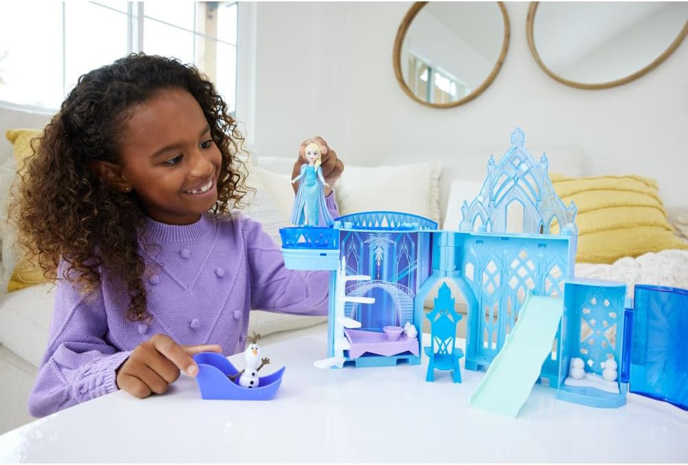 Mattel Juguetes de Princesas Disney, juegos apilables para cuentos,...