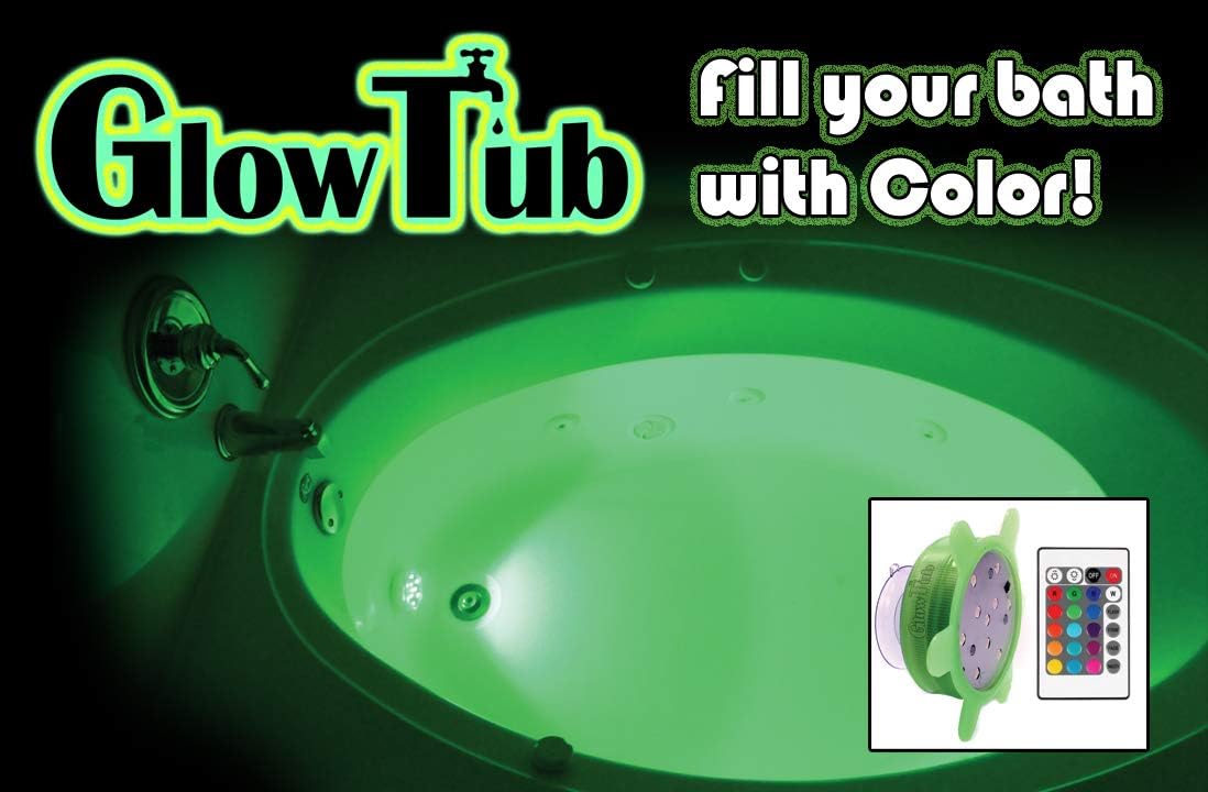 GlowTub - Luz LEDES sumergida que cambia de color por control remot...