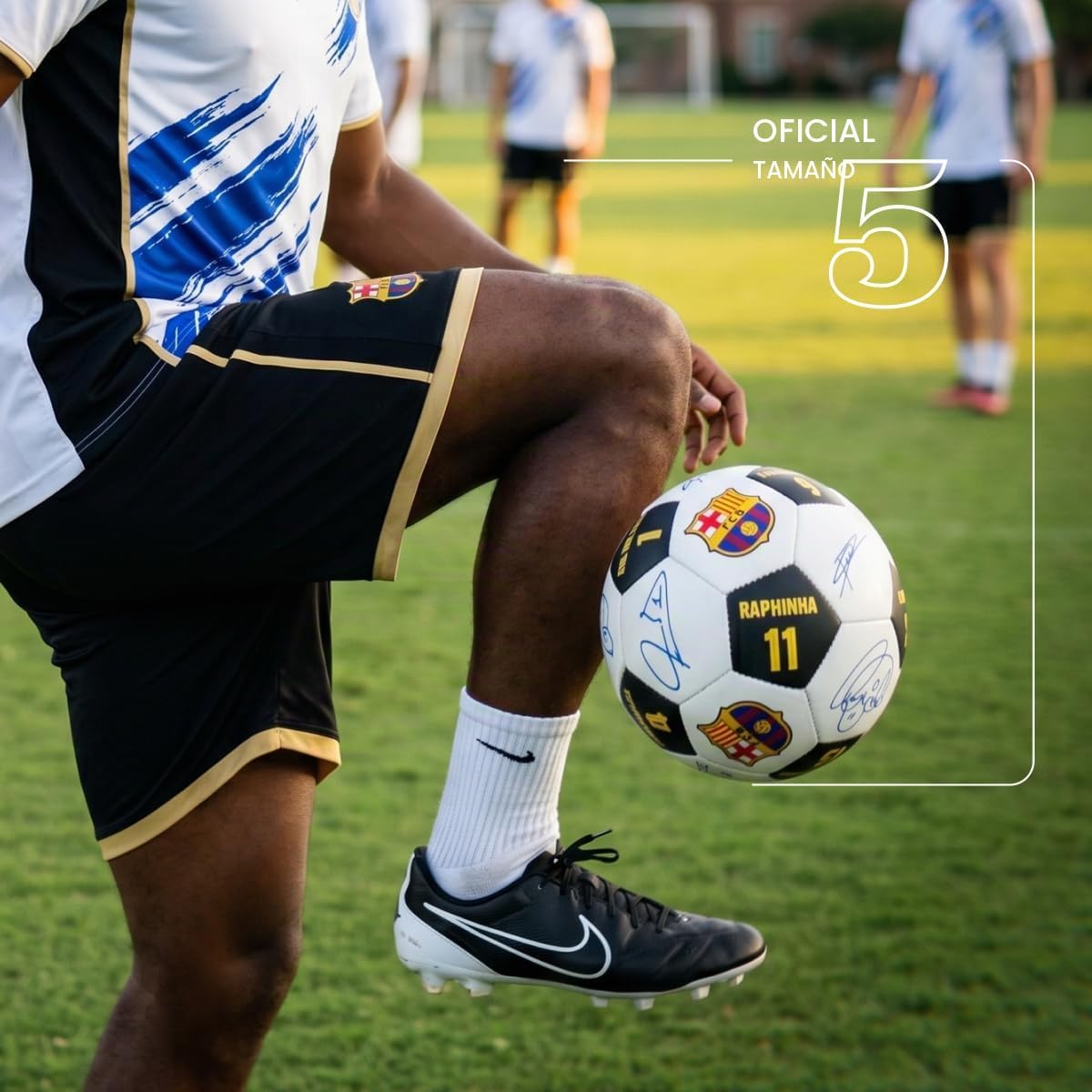 Maccabi Art Balón de fútbol con licencia oficial del FC Barcelona,...