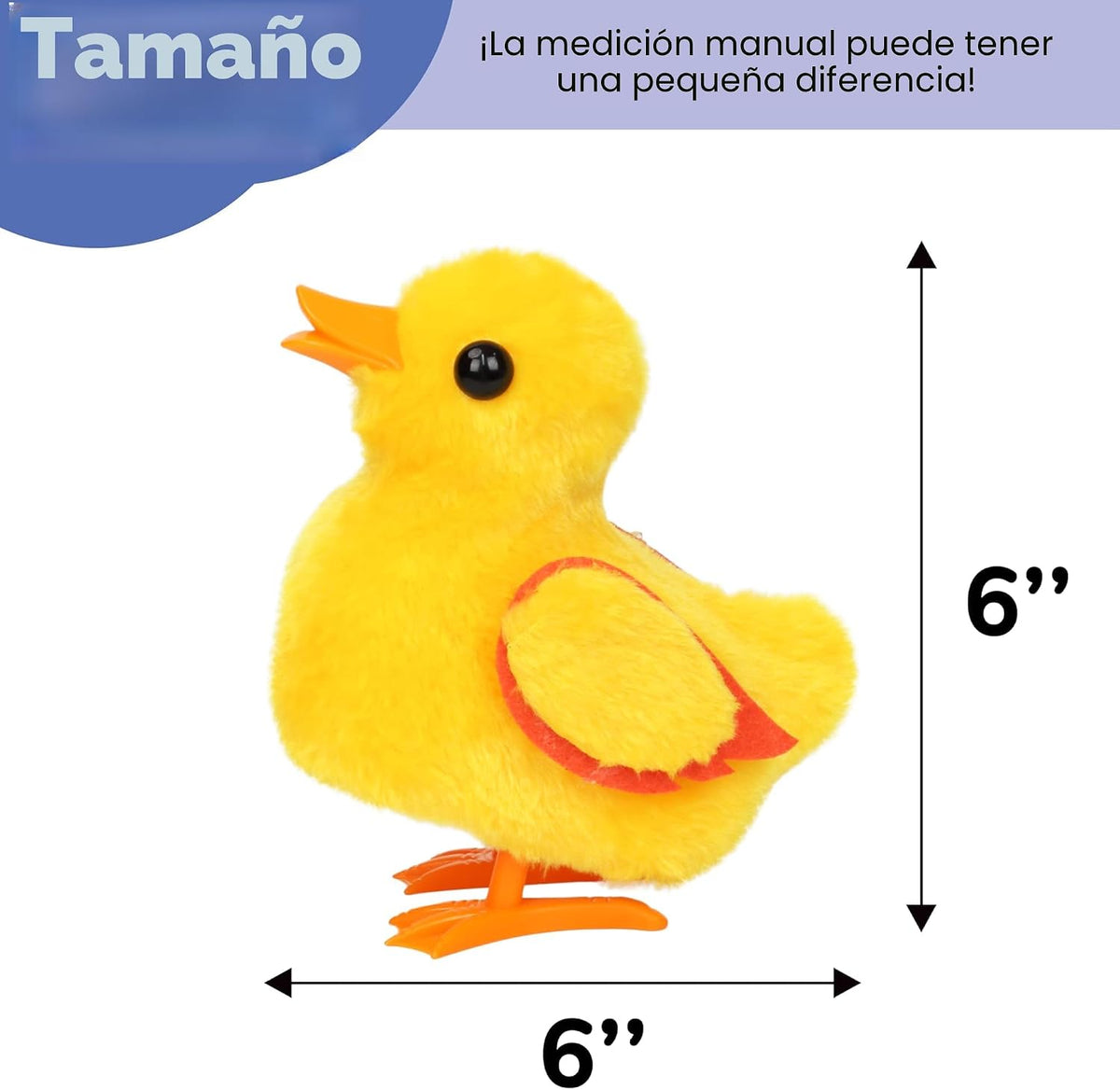 Hopearl - Pato caminante de peluche, patito que cuacka, juguete ele...
