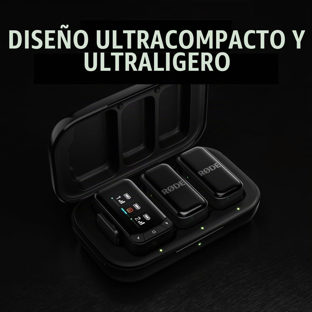 RØDE Wireless Micro - Kit de cámara de micrófono inalámbrico compac...