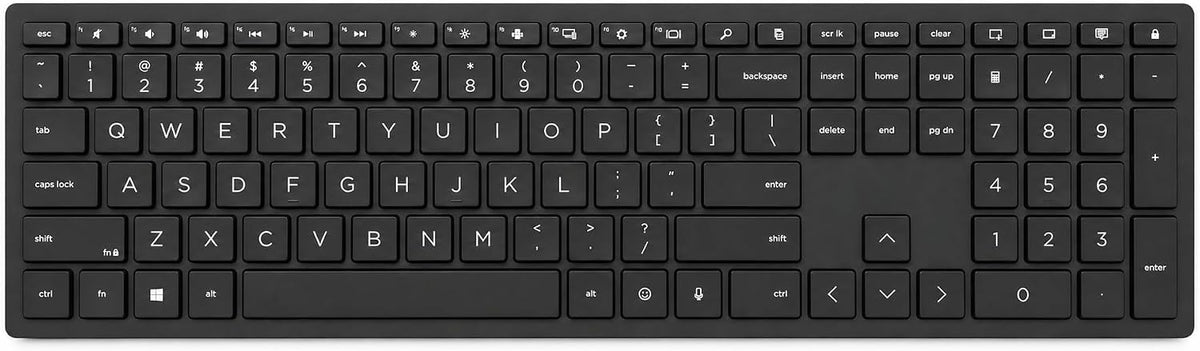 HP Combo de teclado y mouse inalámbricos 710, diseño delgado con te...