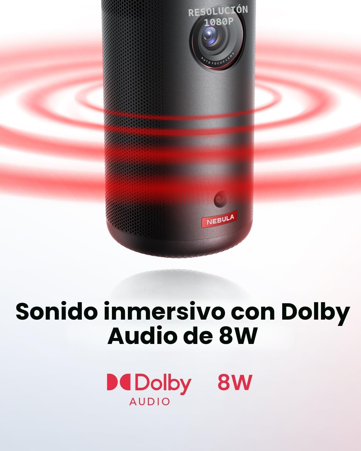 NEBULA Proyector portátil Capsule 3, certificado por Netflix | Bate...
