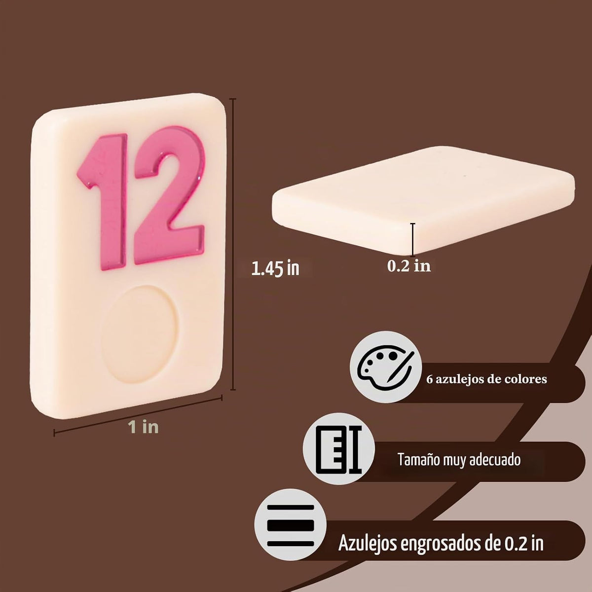 Wahartoly Juego de Cubos Rummy Original - Juego de Cubos Rummy para...