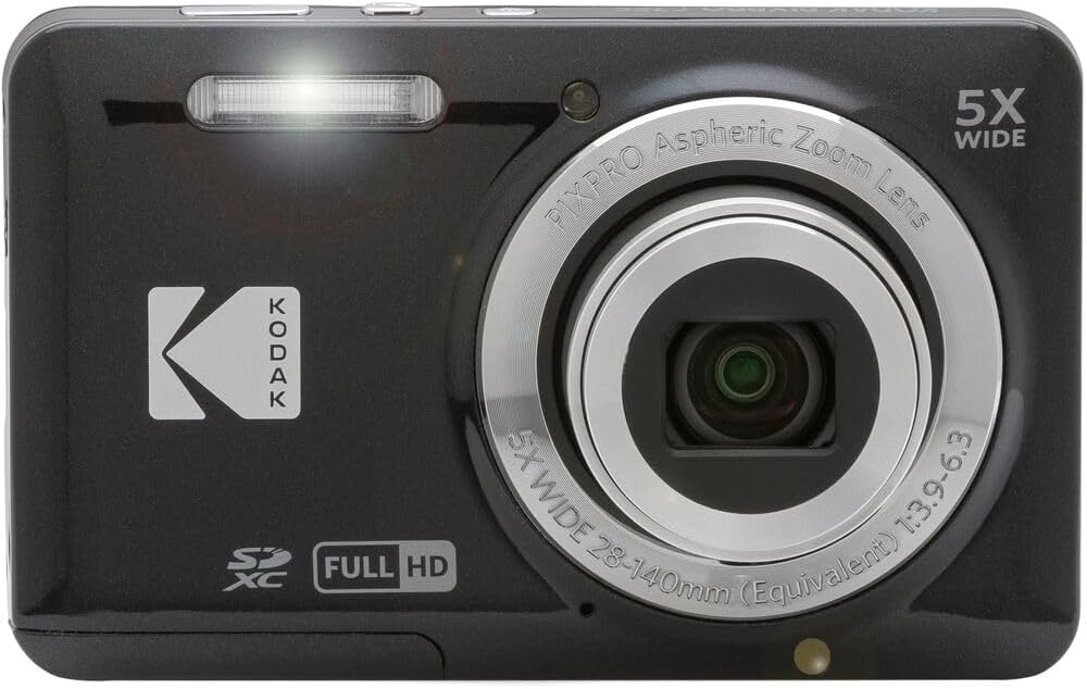 KODAK PIXPRO FZ55 - Cámara digital en paquete, incluye: Tarjeta de...