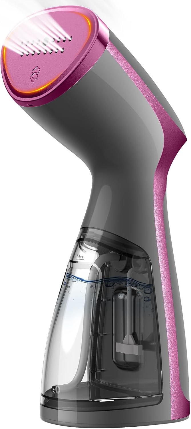 OGHom Vaporizador para ropa, removedor de arrugas portátil de mano,...