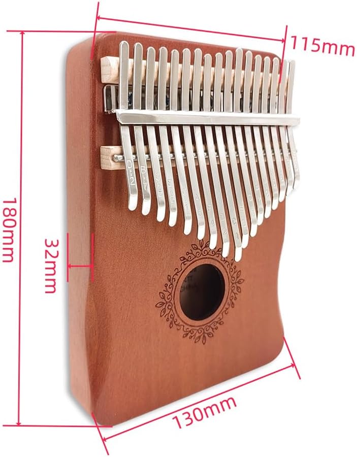 ModouString Kalimba - Piano de pulgar de 17 teclas para adultos, pi...