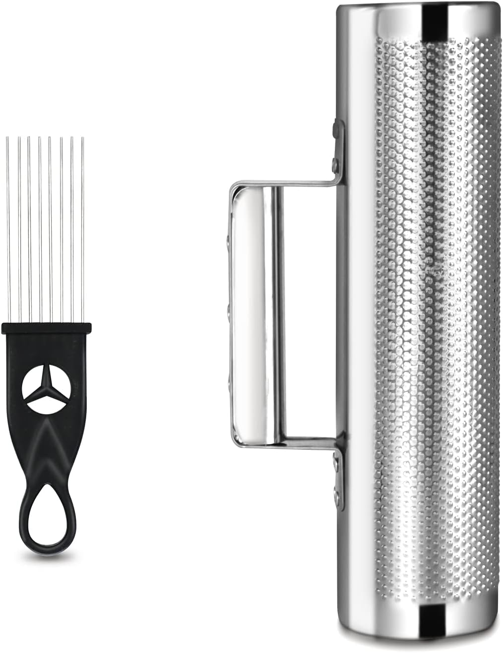 Soulmate Güiro de 10"x3" - Instrumento de Metal Güiro de Ac...