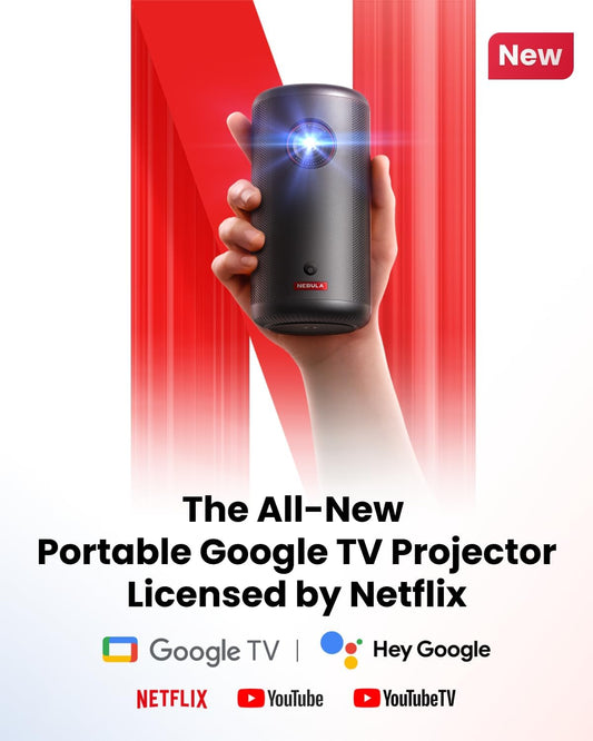NEBULA Proyector portátil Capsule 3, certificado por Netflix | Bate...
