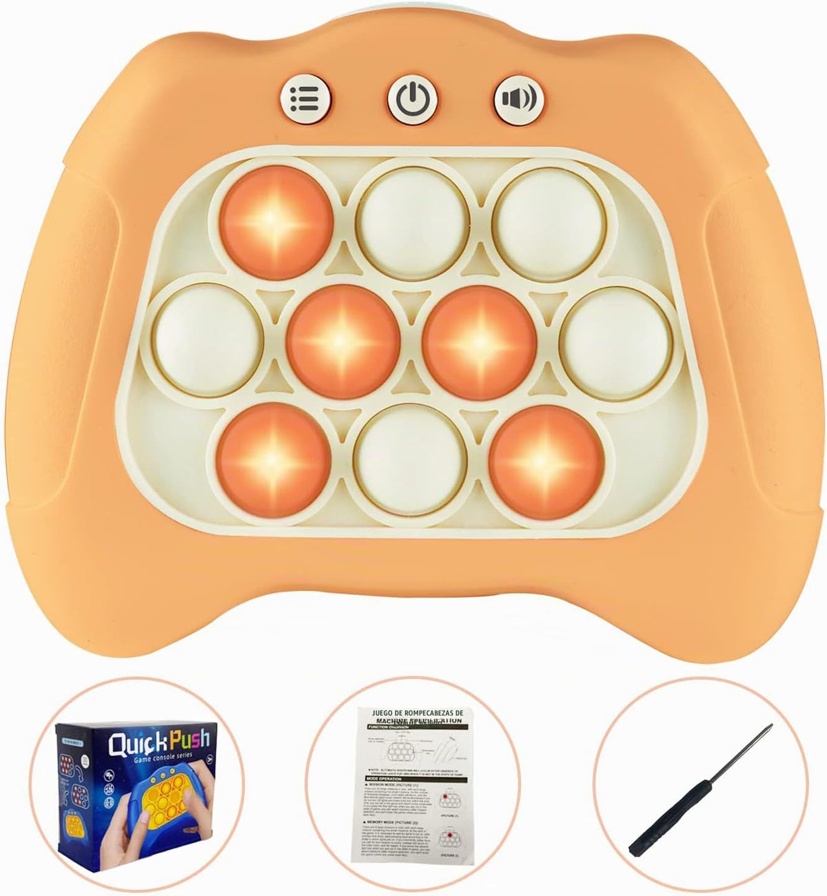 Intoypad Pop The Target! Máquina de juego de mano para ansiedad de...
