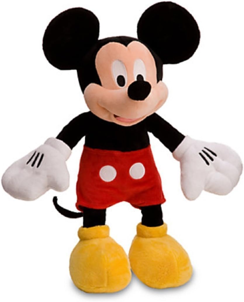 Disney Mickey Mouse de peluche, 17 pulgadas.