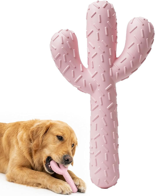 MewaJump Juguetes masticables para perros, juguetes de goma resiste...