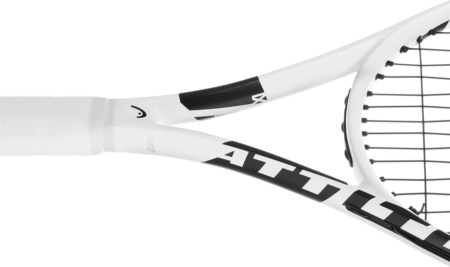 Head Metallix Attitude Pro - Raqueta de tenis blanca para adultos,...