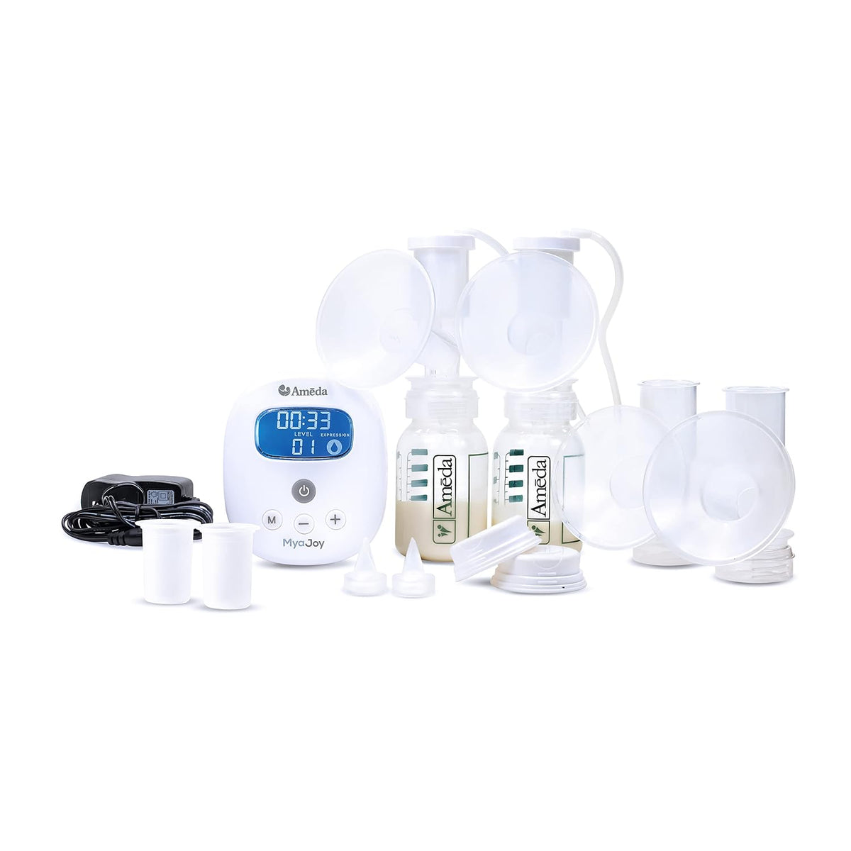 Ameda MYA Joy Extractor de leche eléctrico doble portátil | Grado h...