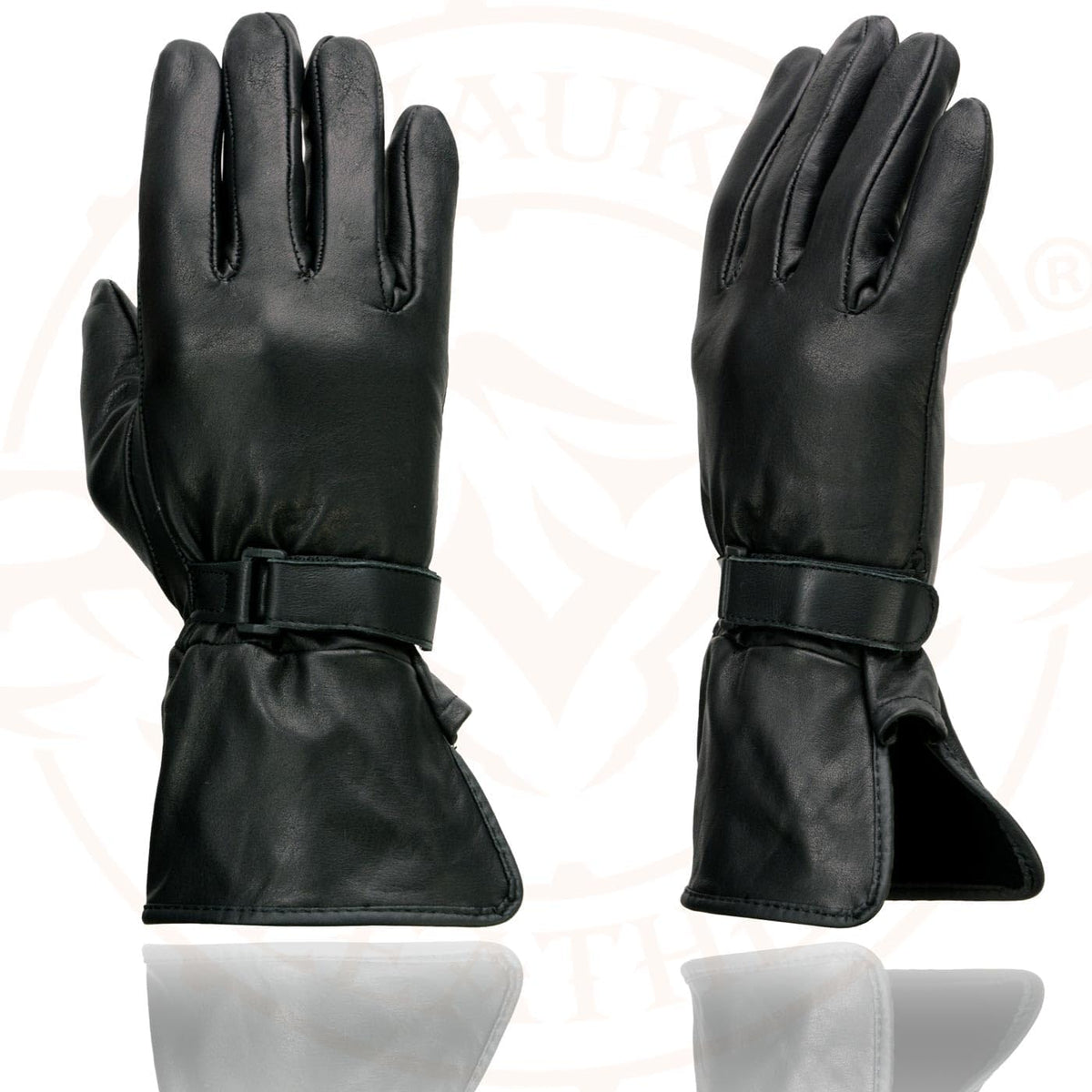 Milwaukee Leather Guantes de cuero para mujer
