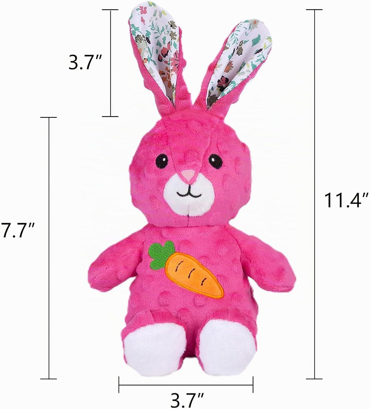 DODODOLA Juguetes de peluche duraderos para perros con papel arruga...