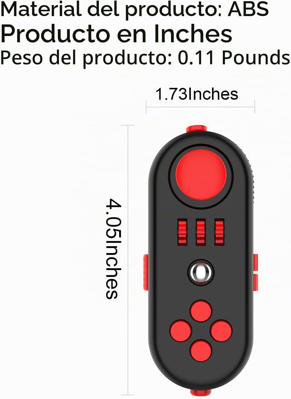 HerMeng Juguetes para la ansiedad, para aliviar el estrés, dados pa...