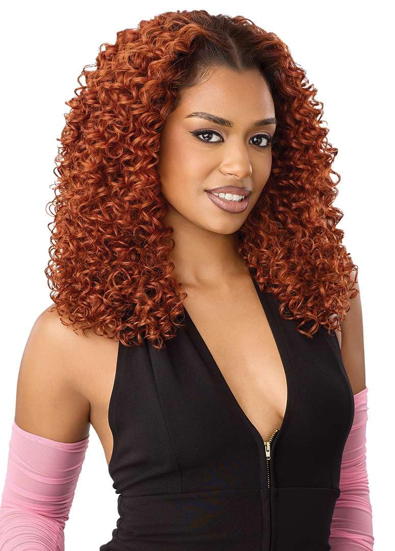 Outre Peluca de encaje frontal - Línea perfecta de cabello 13 x 6 -...