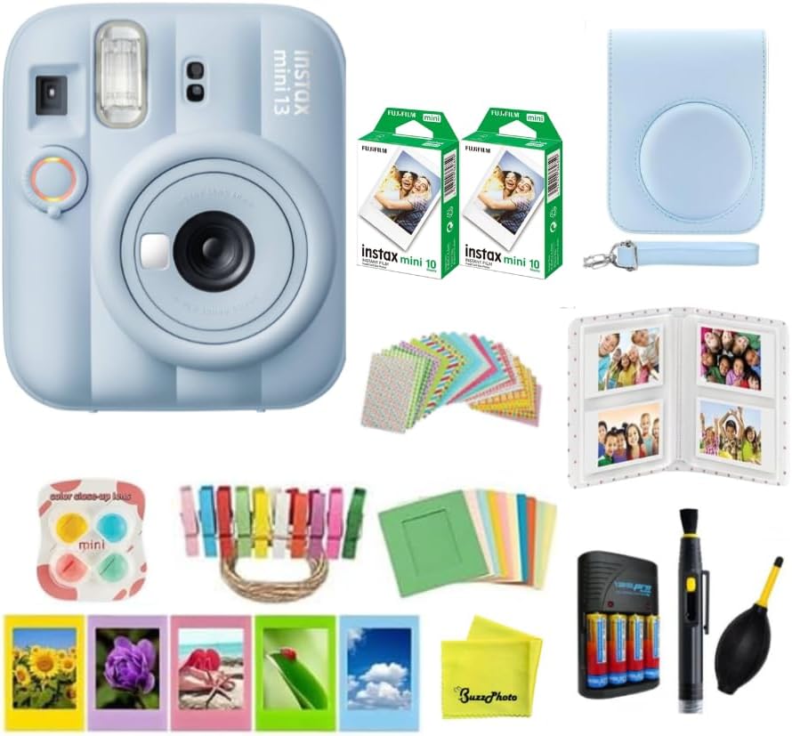 Paquete de cámara de película instantánea FUJIFILM instax Mini 13 F...