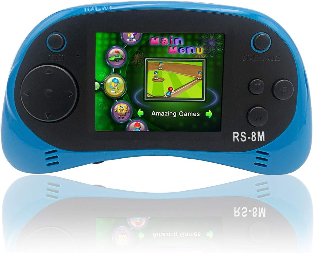 EASEGMER Juegos electrónicos portátiles de 16 bits para niños con 2...