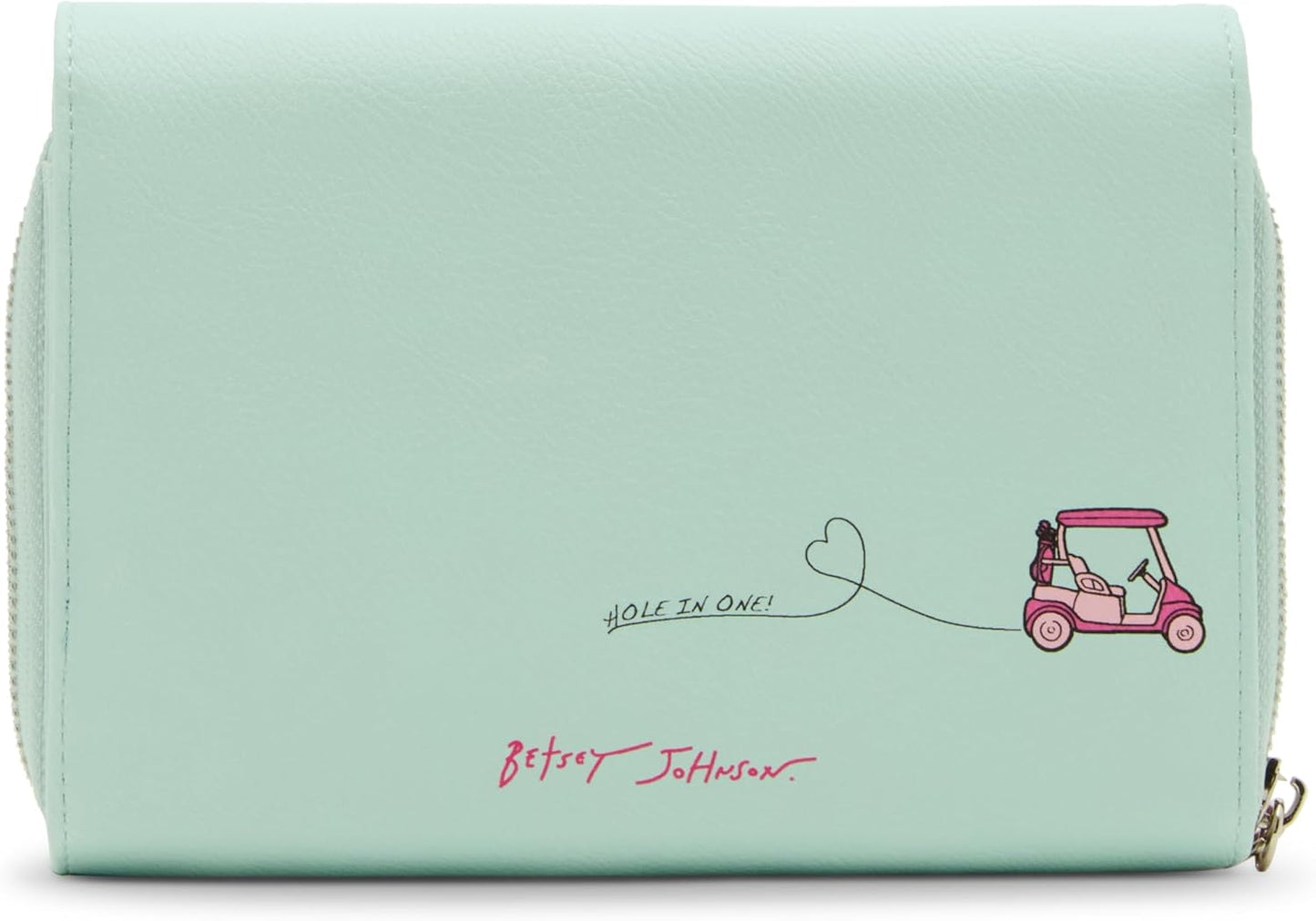Betsey Johnson Cartera Drive Me Crazy en una cadena