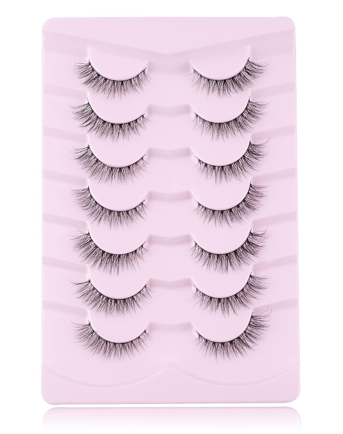 Onlyall Pestañas naturales, pestañas postizas de aspecto natural, p...