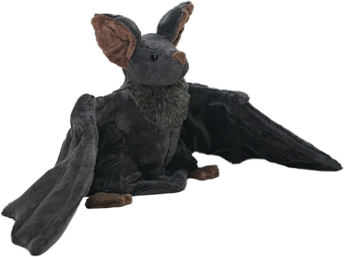 Enivtfz Muñecos de peluche grandes de murciélago, muñecas de murcié...