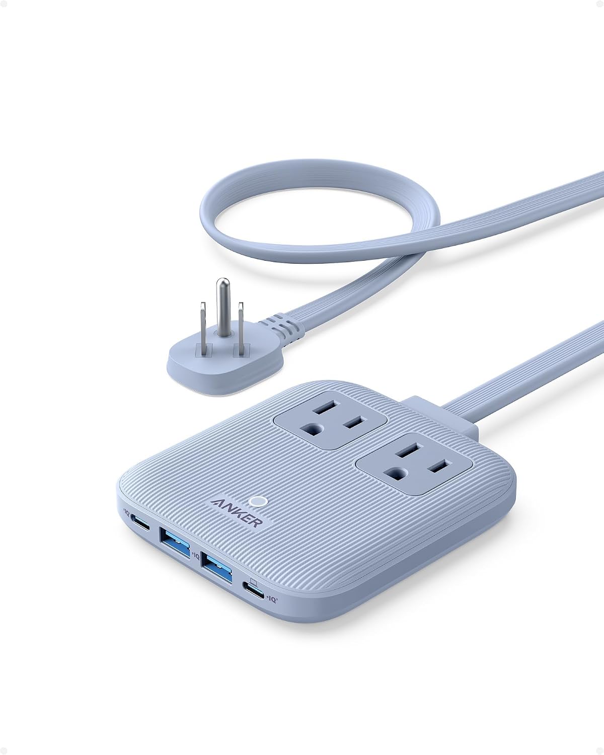Anker Regleta de viaje Anker Nano 67W Max 6 en 1 USB C Charger, 2 U...