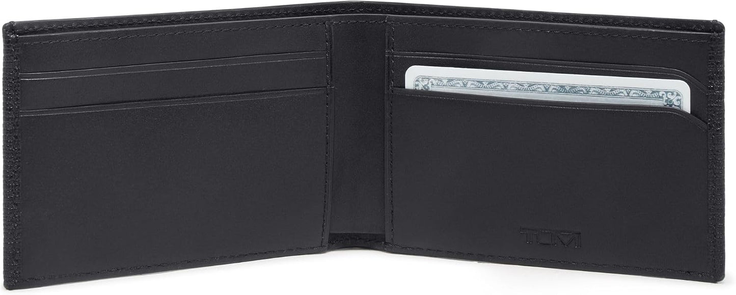 Tumi Billetera delgada para hombre en relieve negro talla única