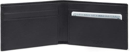 Tumi Billetera delgada para hombre en relieve negro talla única