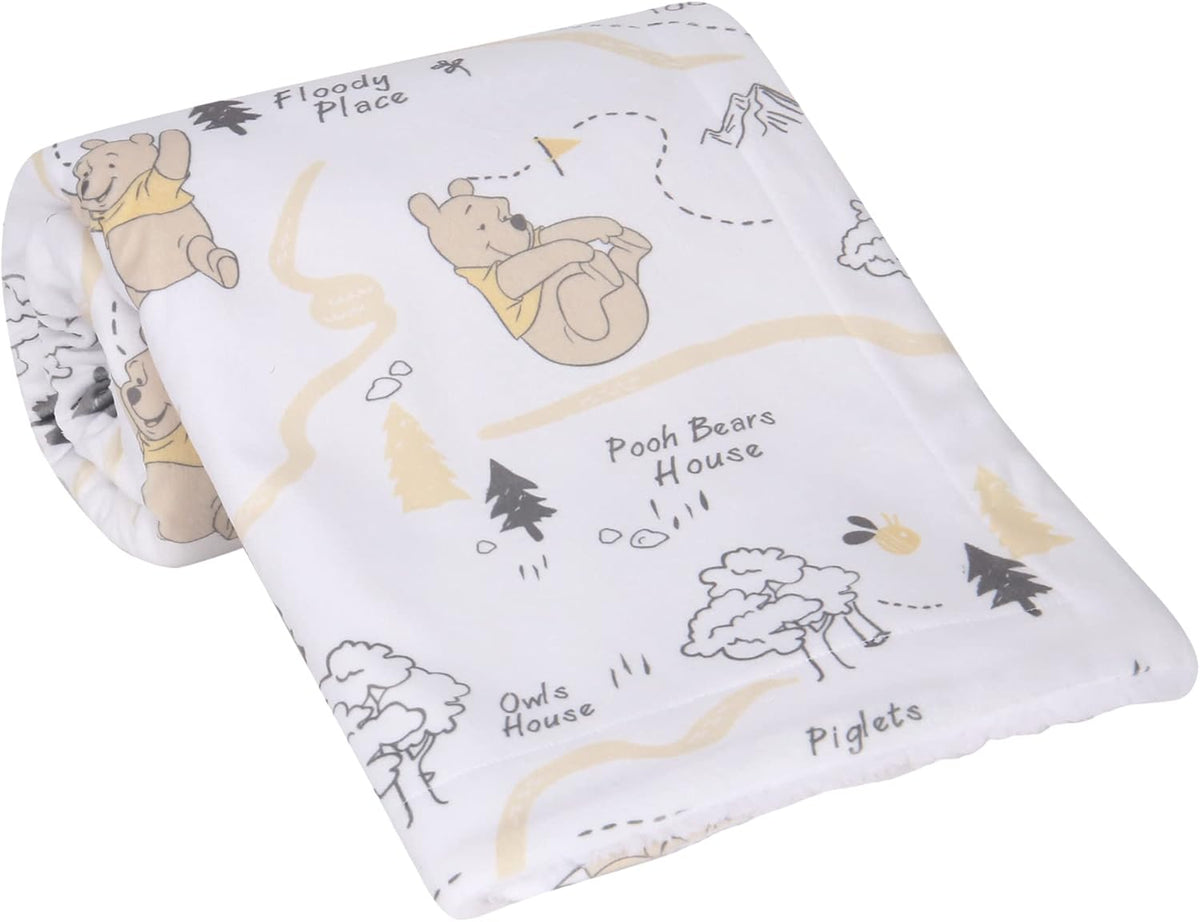 Lambs &amp; Ivy Disney Baby Pooh y el Bosque de los Cien Acres Mant...