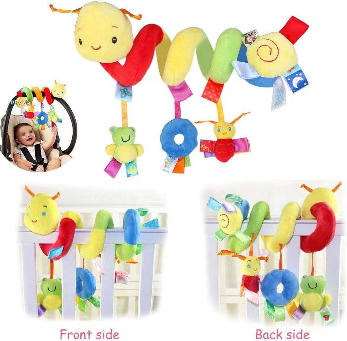 GZYFUVALW Juguetes de actividad para asiento de coche infantil y ca...