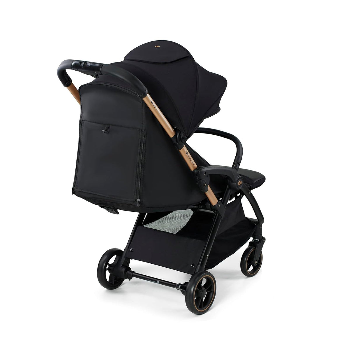 Kinderkraft APINO - Cochecito ligero, plegable automático, color ne...