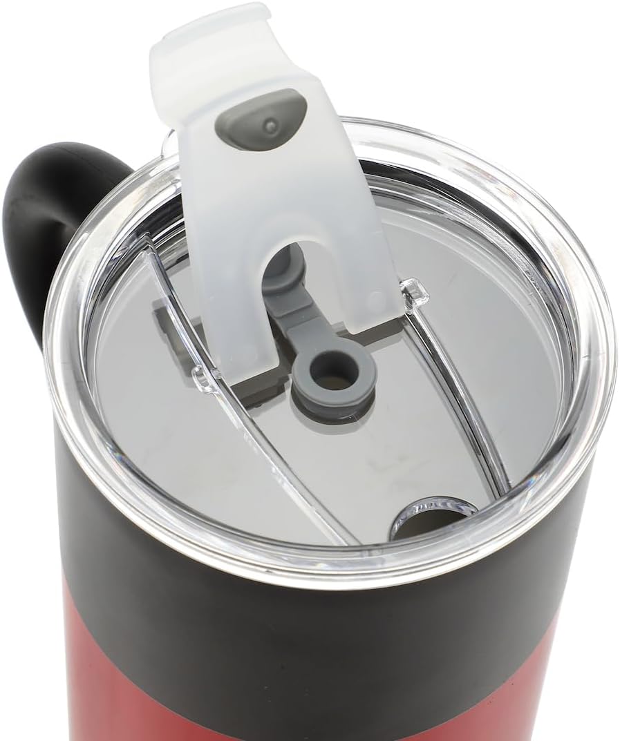 Disney Mickey Mouse - Vaso de acero inoxidable de 40 onzas con mang...