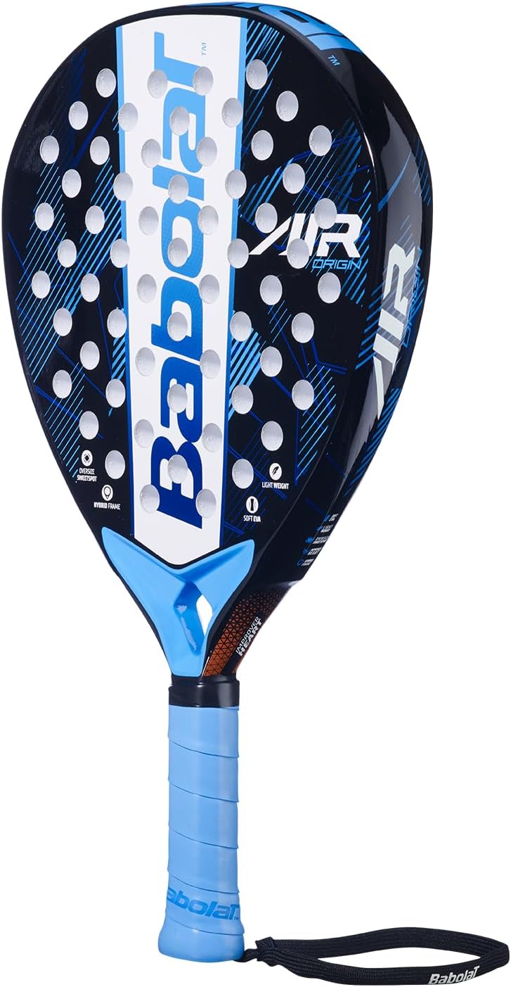 Babolat Air Origin - Pala de pádel (negro\/azul)
