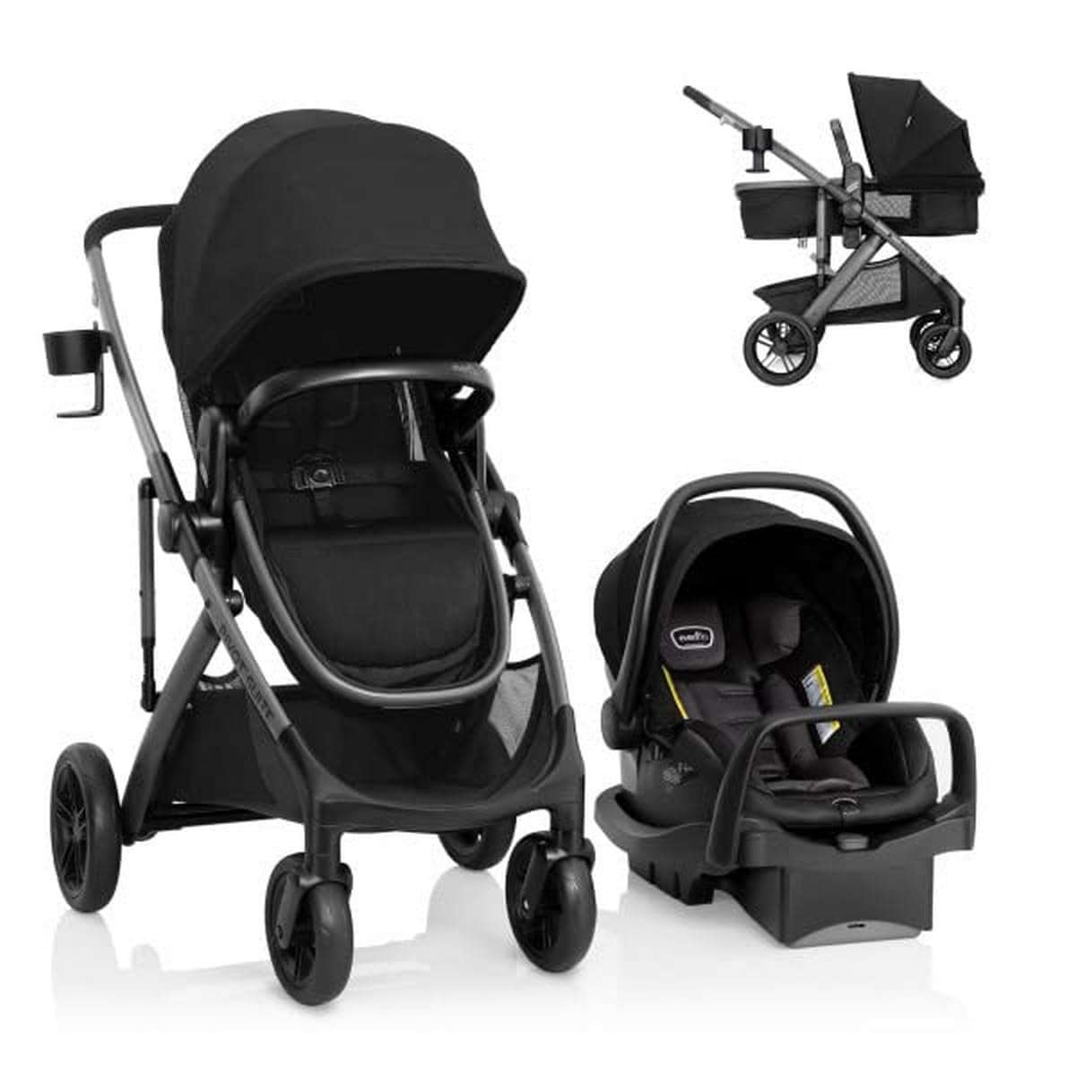 Evenflo Pivot Suite Sistema de viaje modular con asiento infantil L...